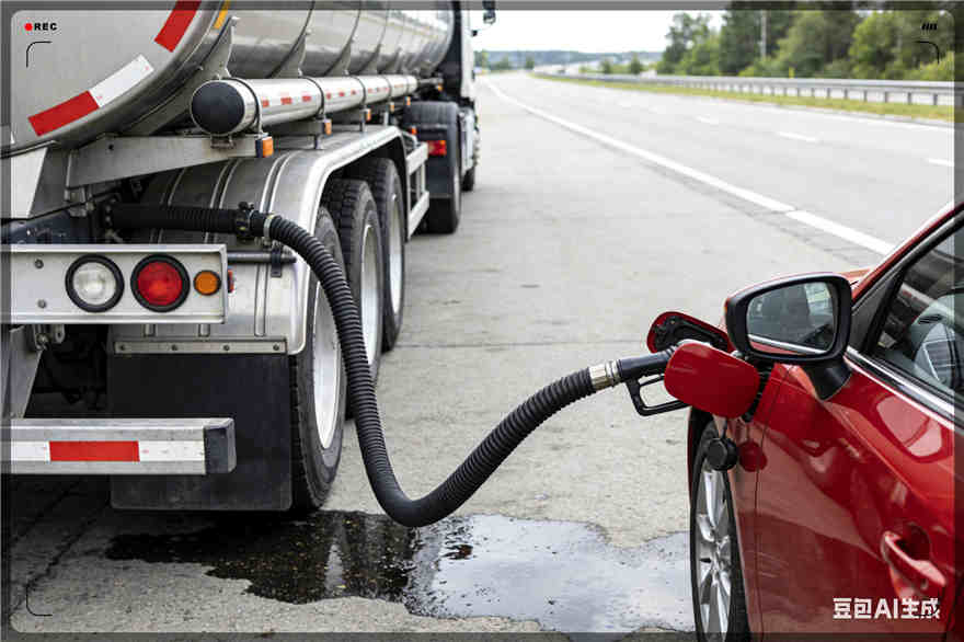 市中区汽车救援送水案例